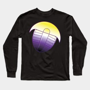 Nonbinary Pride Trilobite Long Sleeve T-Shirt